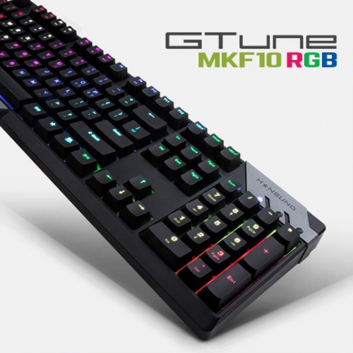 [한성컴퓨터]GTune MKF10 RGB 기계식키보드